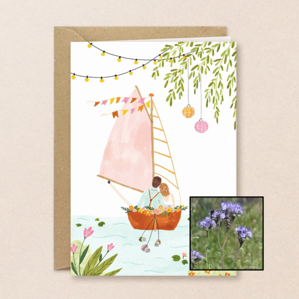Huwelijksbootje | Bloemenzaad
