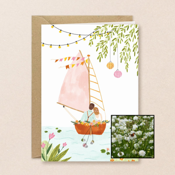 Huwelijksbootje | Bloemenzaad