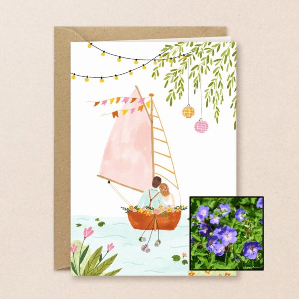 Huwelijksbootje | Bloemenzaad