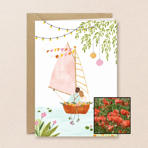 Huwelijksbootje | Bloemenzaad