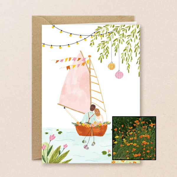 Huwelijksbootje | Bloemenzaad
