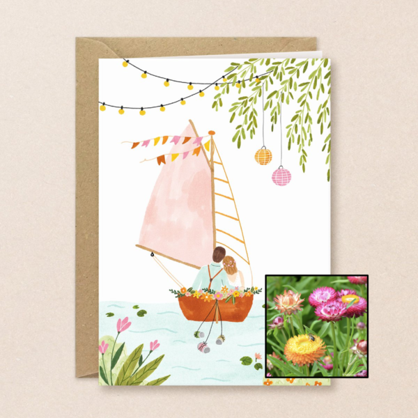 Huwelijksbootje | Bloemenzaad