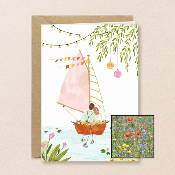 Huwelijksbootje | Bloemenzaad