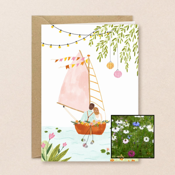 Huwelijksbootje | Bloemenzaad