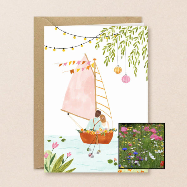 Huwelijksbootje | Bloemenzaad