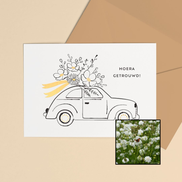 Hoera Getrouwd! | Bloemenzaad