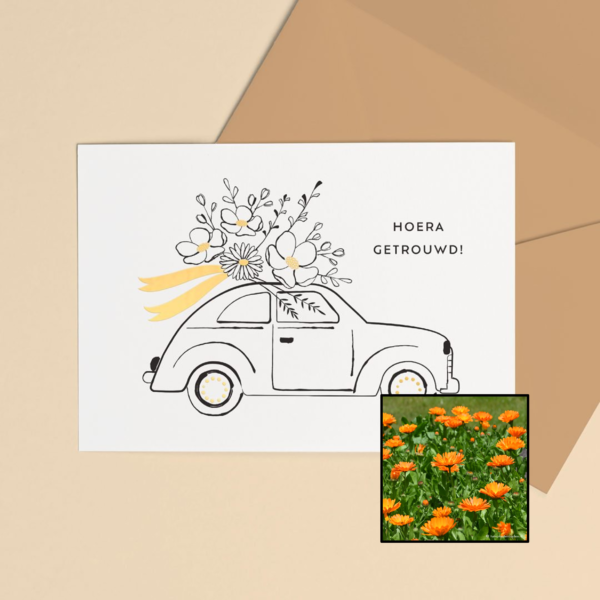 Hoera Getrouwd! | Bloemenzaad