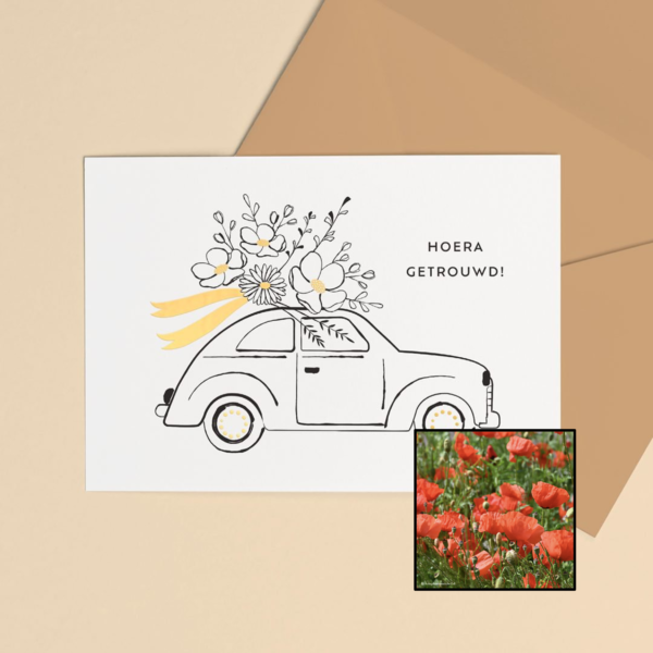 Hoera Getrouwd! | Bloemenzaad