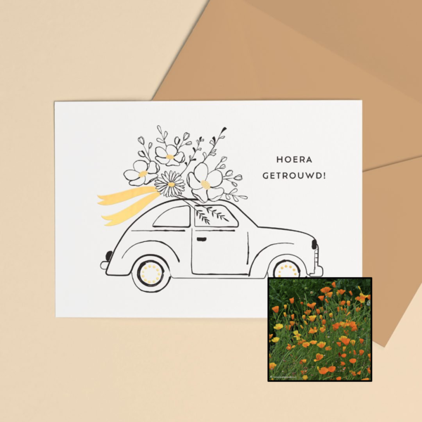 Hoera Getrouwd! | Bloemenzaad