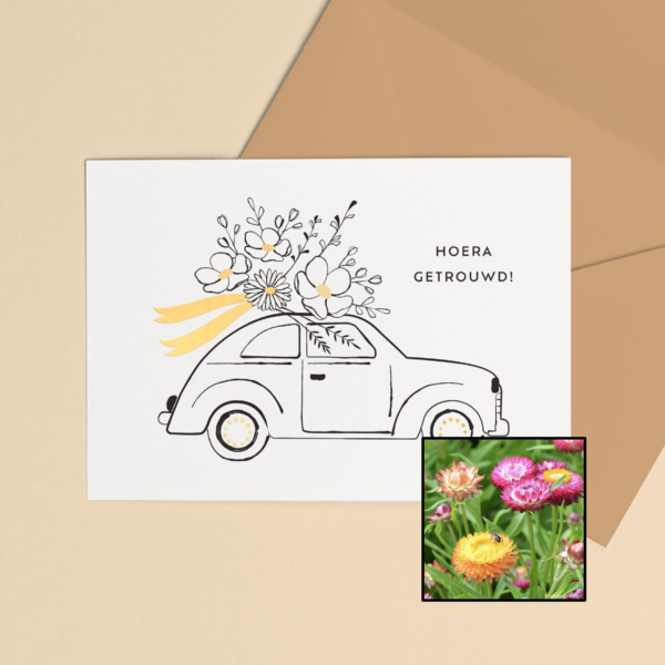 Hoera Getrouwd! | Bloemenzaad