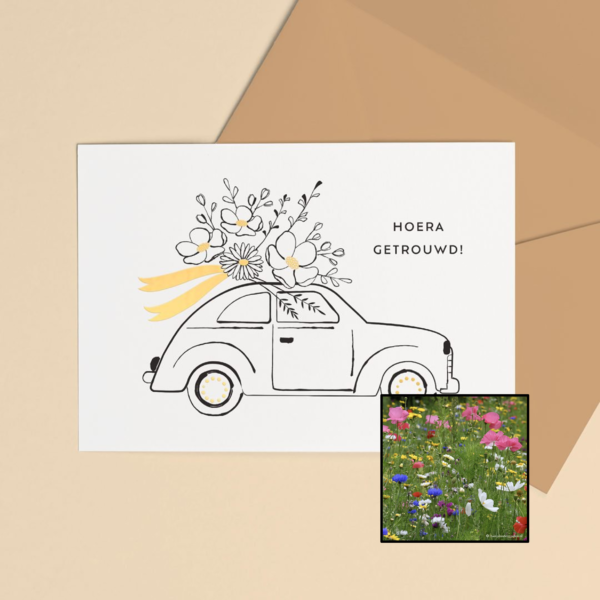 Hoera Getrouwd! | Bloemenzaad