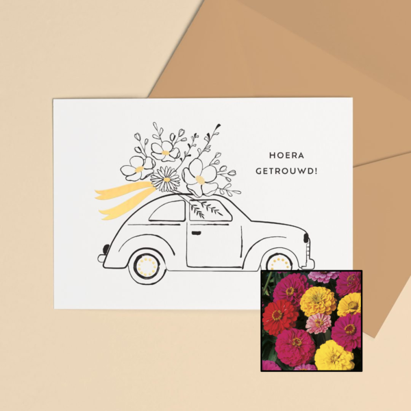 Hoera Getrouwd! | Bloemenzaad