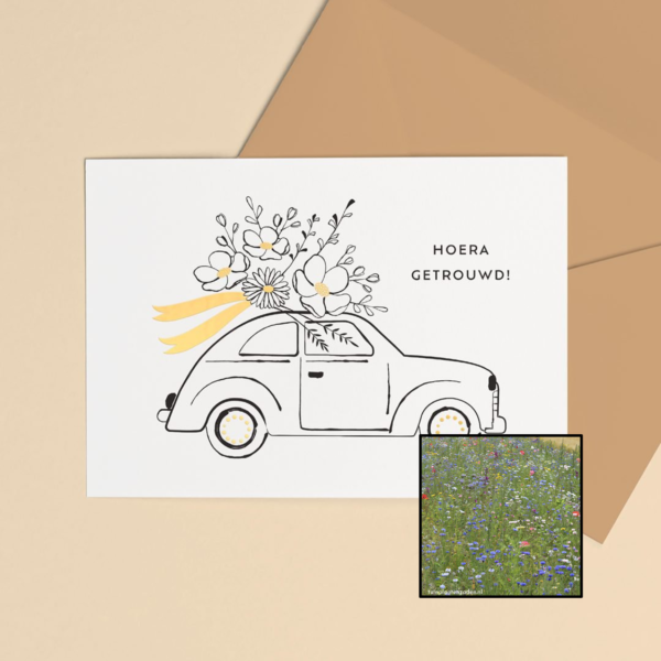 Hoera Getrouwd! | Bloemenzaad