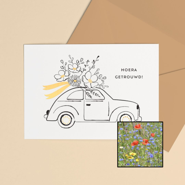 Hoera Getrouwd! | Bloemenzaad