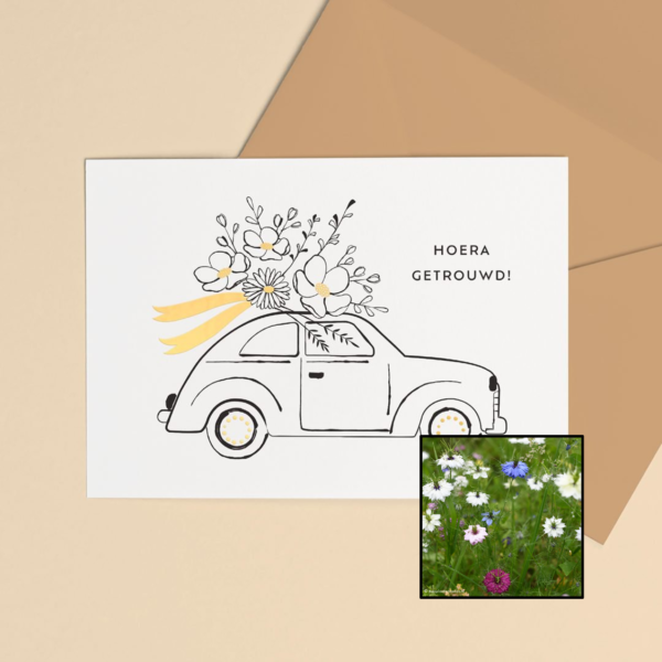 Hoera Getrouwd! | Bloemenzaad