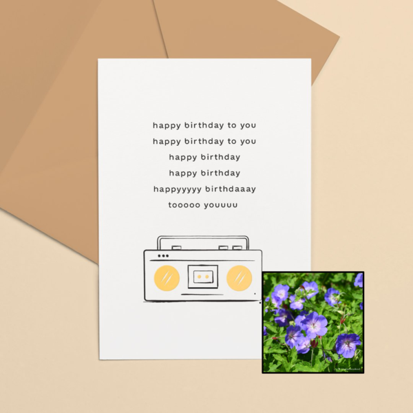 Verjaardagsmuziek | Bloemenzaad