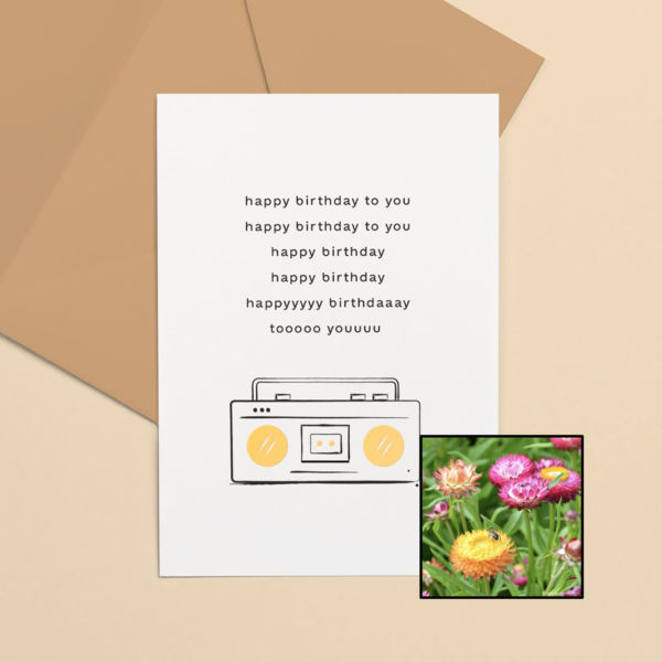 Verjaardagsmuziek | Bloemenzaad