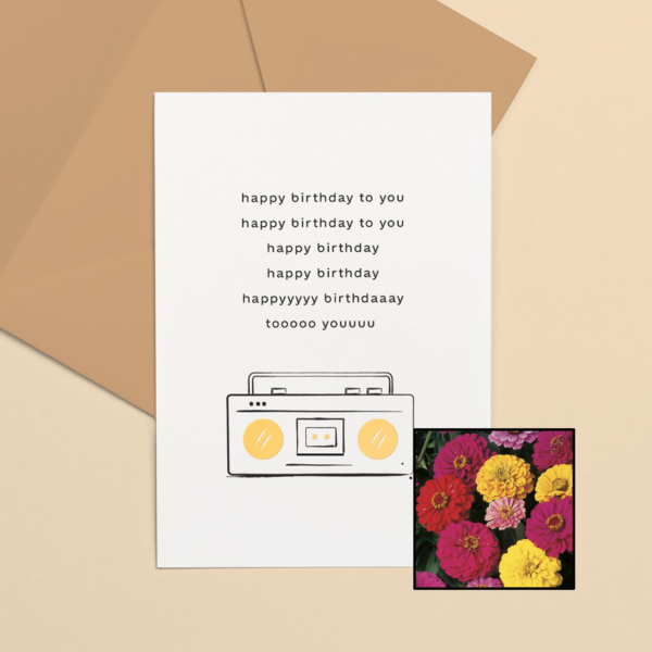 Verjaardagsmuziek | Bloemenzaad