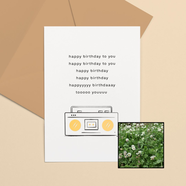 Verjaardagsmuziek | Bloemenzaad