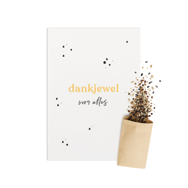 Dankjewel | Bloemenzaad