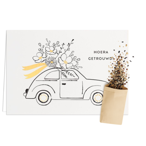 Hoera Getrouwd! | Bloemenzaad