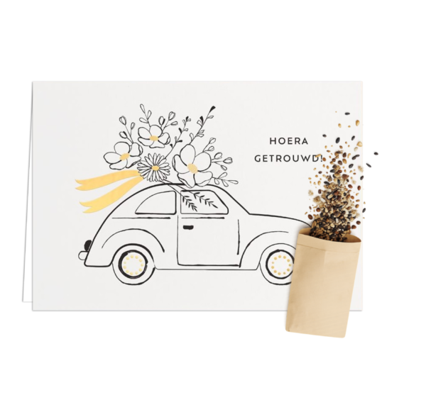 Hoera Getrouwd! | Bloemenzaad