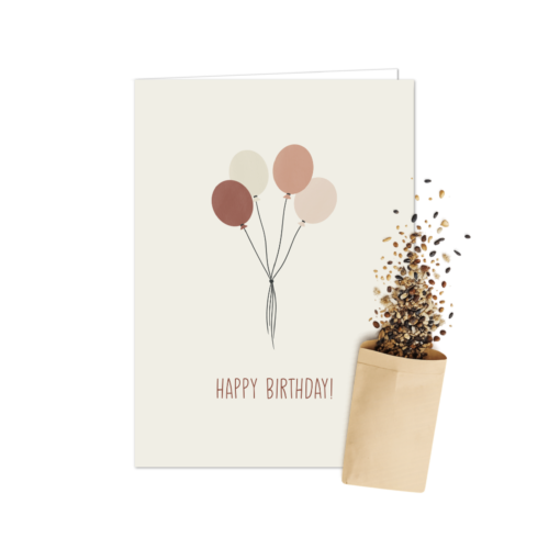 Verjaardagsballoon | Bloemenzaad