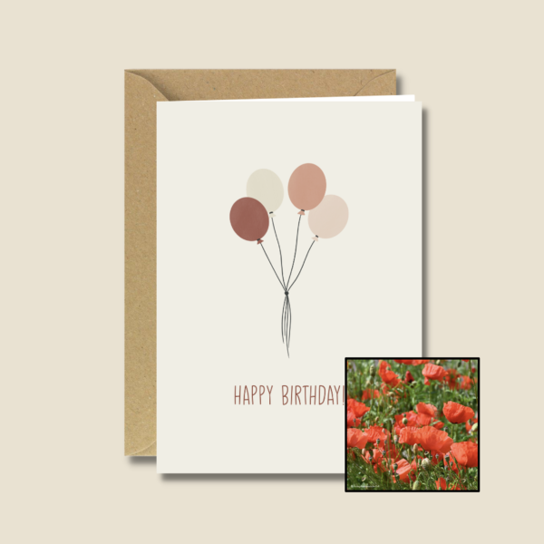 Verjaardagsballoon | Bloemenzaad