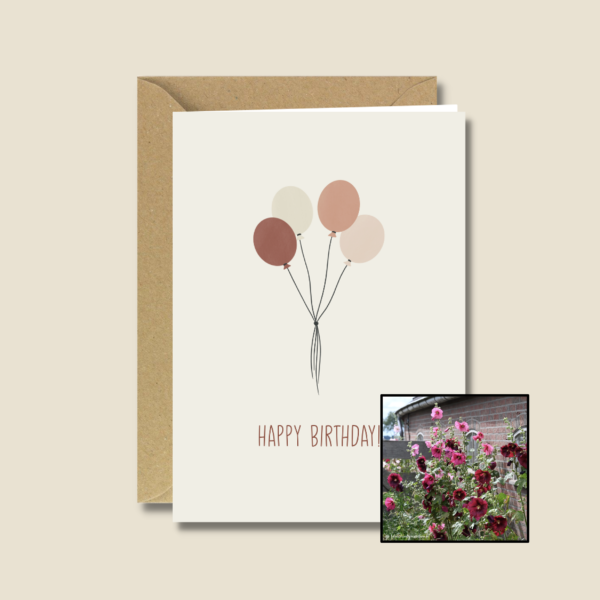 Verjaardagsballoon | Bloemenzaad