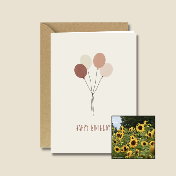 Verjaardagsballoon | Bloemenzaad