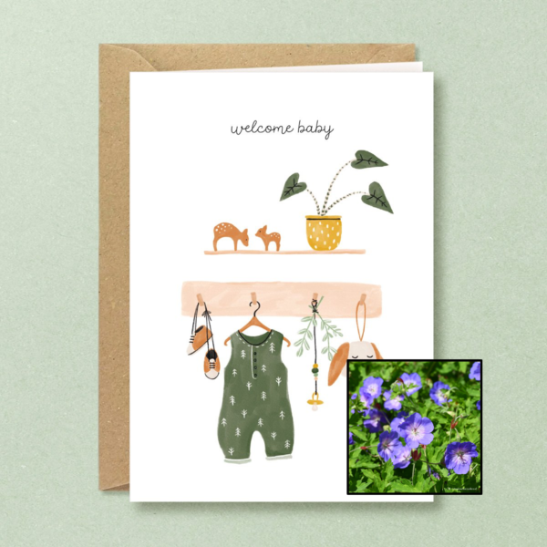 Welkom Baby | Bloemenzaad