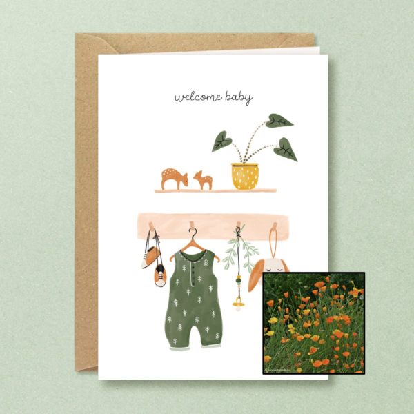 Welkom Baby | Bloemenzaad