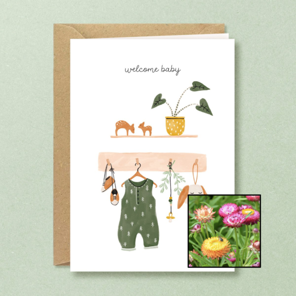 Welkom Baby | Bloemenzaad
