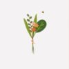 Boeket & Bij wenskaart met bloemenzaad – kaart ontwerp
