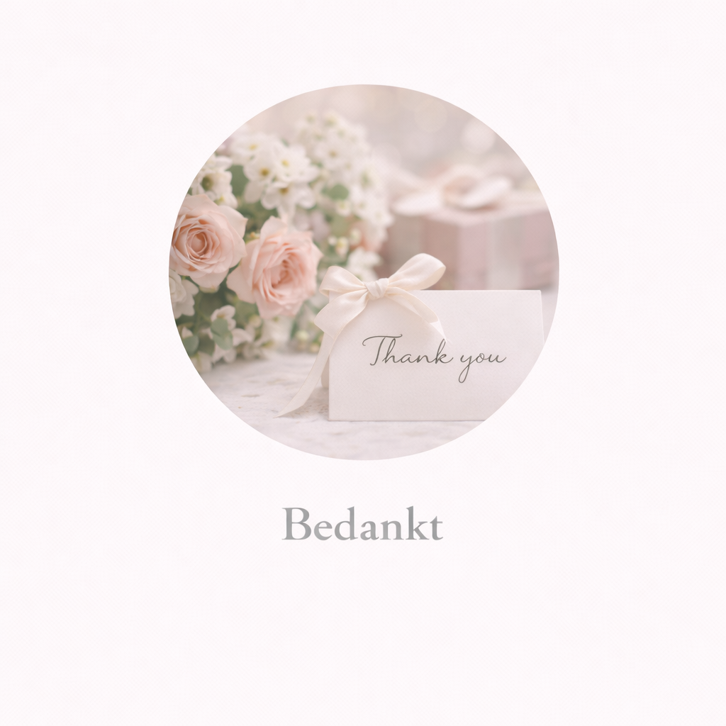 Bedankt