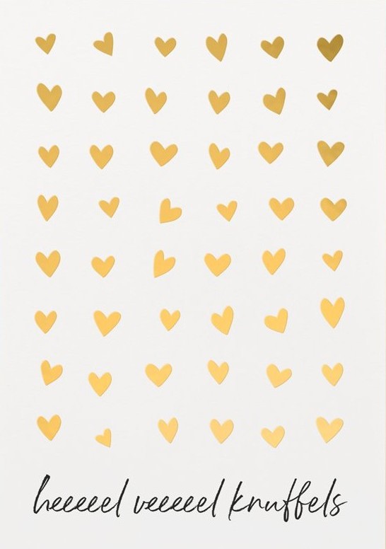 Knuffels kaart met bloemenzaad van Bloei-post